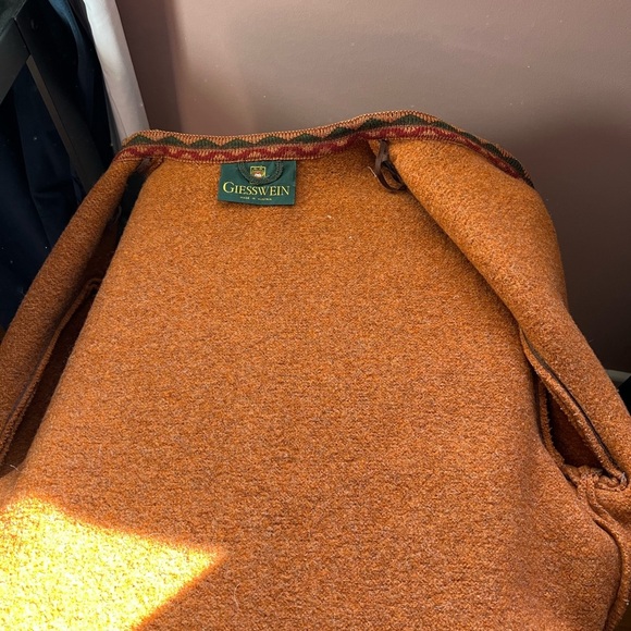 Vintage Giesswein Boiled Wool Cardigan Jacket - Picture 10 of 13